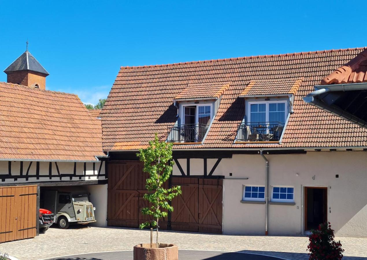 Ingolsheim Remise 67 - Historisches Anwesen Beim Maison 1775, Mit Sauna, Wissembourg, Elsass מראה חיצוני תמונה